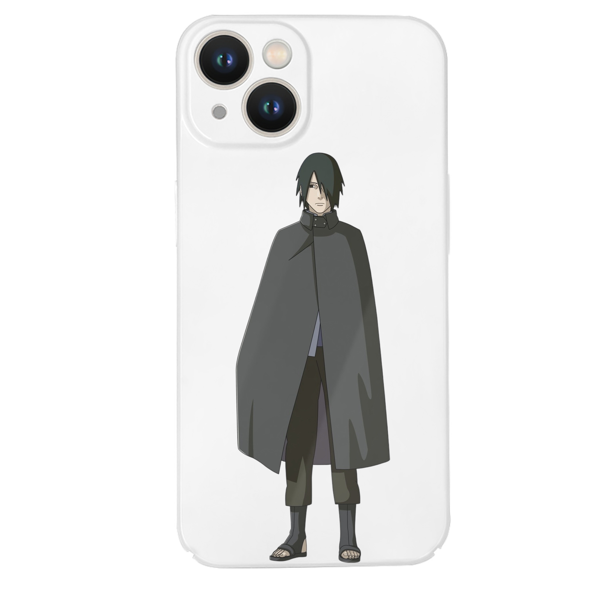（画像用） NARUTO -ナルト- うちは サスケ Uchiha Sasuke 【iPhone 14シリーズ対応】ハードケース
